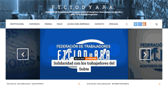 Desktop Screenshot of federacionaceitera.com.ar